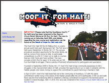 Tablet Screenshot of hoofitforhaiti.org